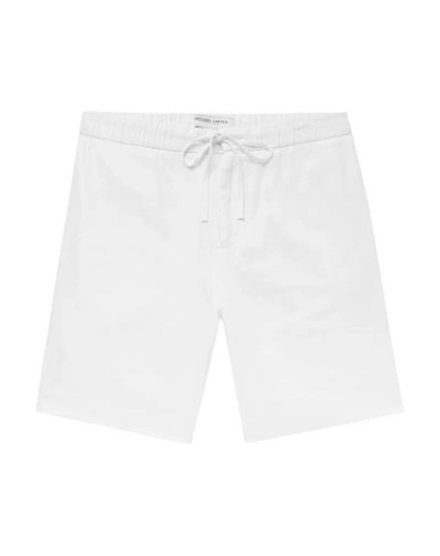 Shop Frescobol Carioca Shorts & Bermuda In White