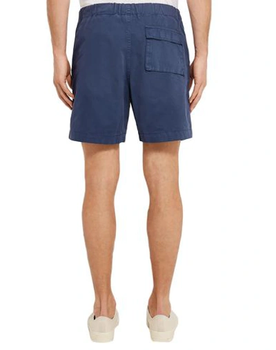 Shop Albam Shorts & Bermuda In Dark Blue