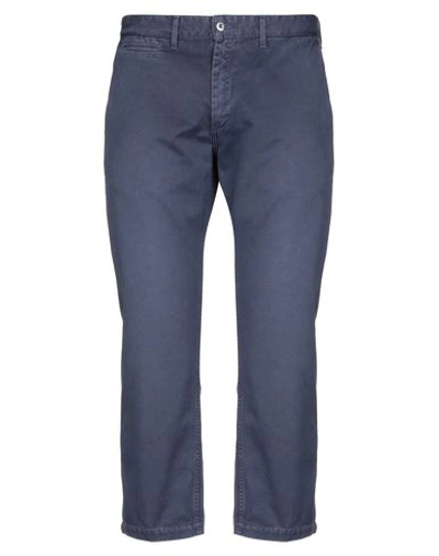 Shop Kuro Casual Pants In Slate Blue