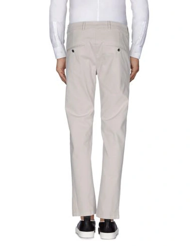 Shop Low Brand Casual Pants In Light Grey