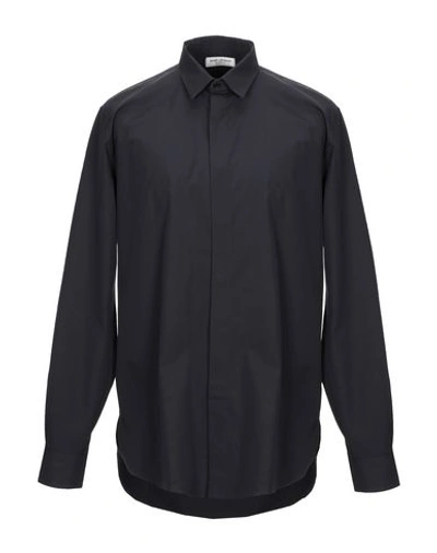 Shop Saint Laurent Shirts In Black