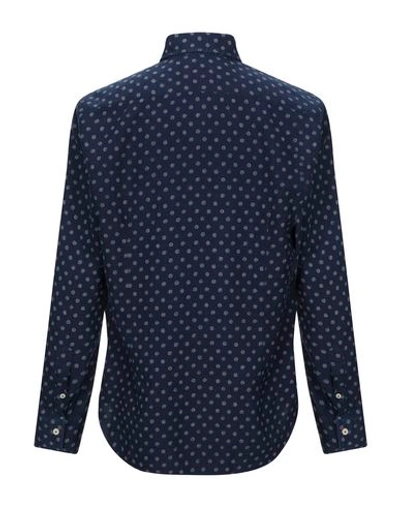 Alessandro Gherardi Shirts In Dark Blue