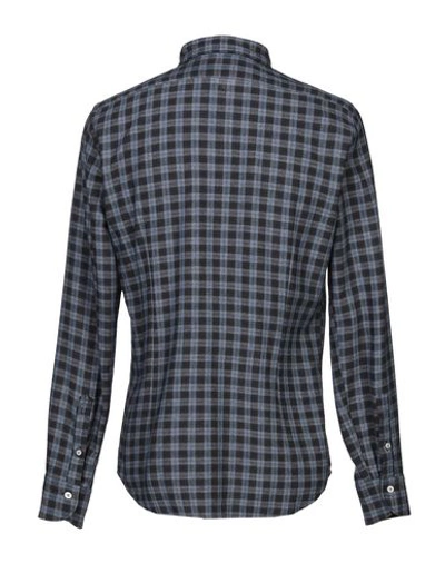 Alessandro Gherardi Checked Shirt In Blue