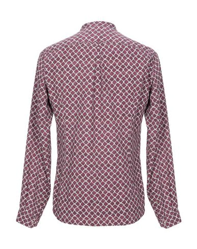 Dnl Patterned Shirt In Red