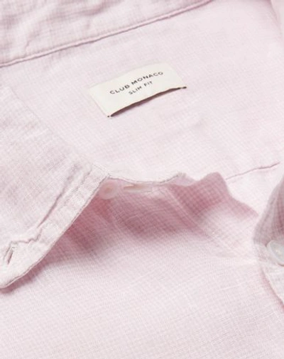 Shop Club Monaco Shirts In Light Pink