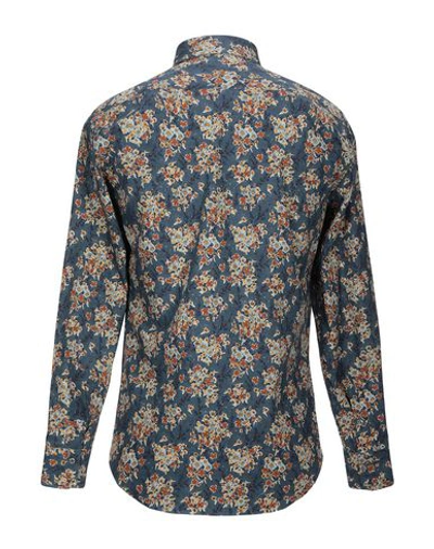 Alessandro Gherardi Patterned Shirt In Blue