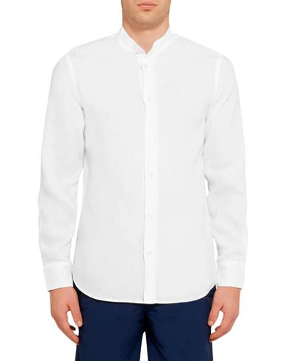 Shop Frescobol Carioca Shirts In White