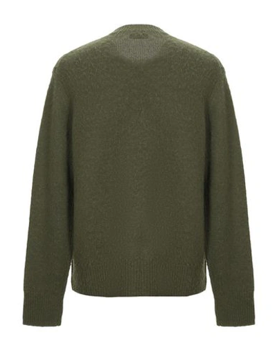Shop Acne Studios Sweater In Military Green