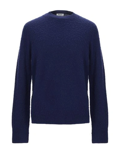 Shop Acne Studios Sweater In Blue
