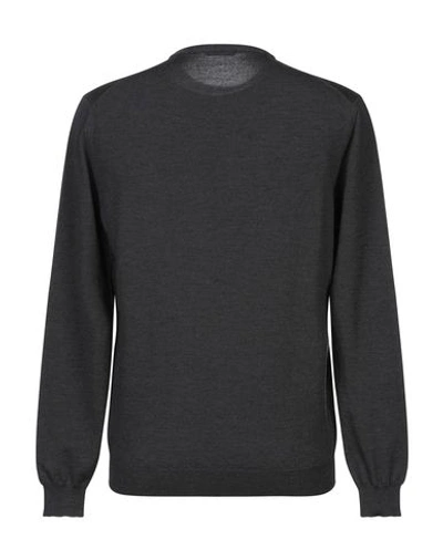 Zanone Sweaters In Grey