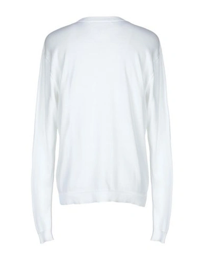 Shop Julien David Sweater In White