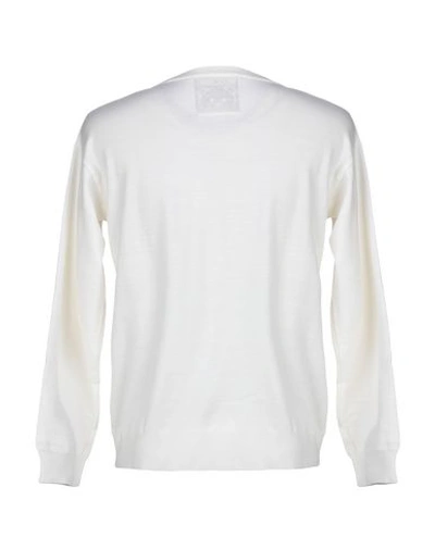 Shop Moschino Sweater In Ivory