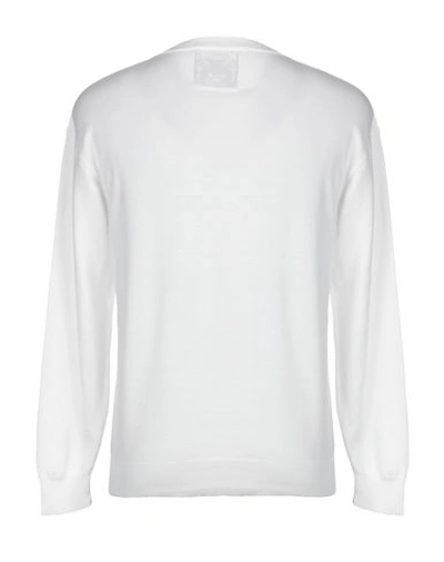 Shop Moschino Sweater In White