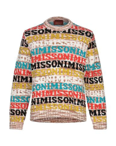 Shop Missoni Sweater In Beige