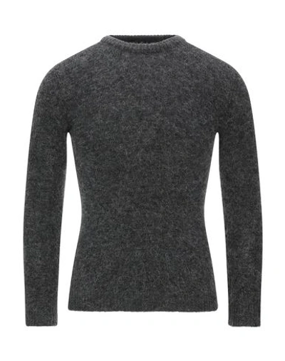 Shop Grey Daniele Alessandrini Man Sweater Grey Size 42 Acrylic, Polyamide, Mohair Wool, Elastane