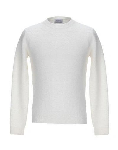 Shop Dondup Man Sweater Ivory Size 38 Merino Wool, Cashmere In White