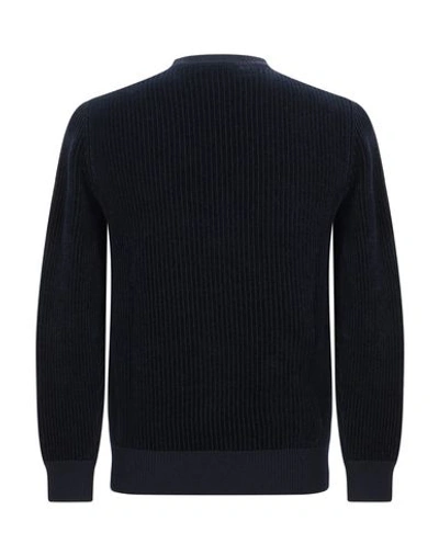 Shop Altea Man Sweater Midnight Blue Size M Virgin Wool, Viscose, Cotton
