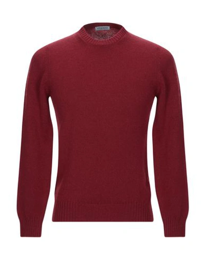 Shop Vengera Sweater In Maroon