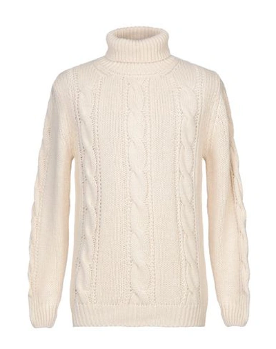 Shop Obvious Basic Turtleneck In Ivory