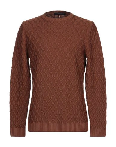 Shop Jeordie's Sweater In Brown