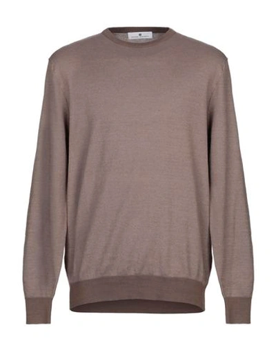 Shop Pierre Balmain Sweaters In Dove Grey