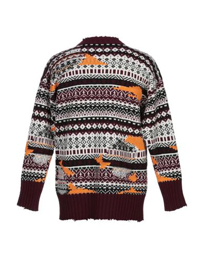 Shop Msgm Sweaters In Mauve