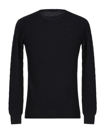 Shop Jeordie's Sweater In Dark Blue