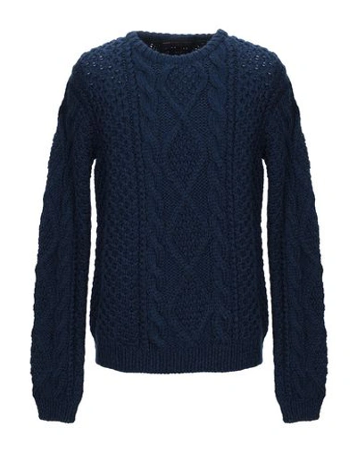 Shop Marc By Marc Jacobs Sweaters In Dark Blue