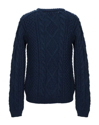 Shop Marc By Marc Jacobs Sweaters In Dark Blue