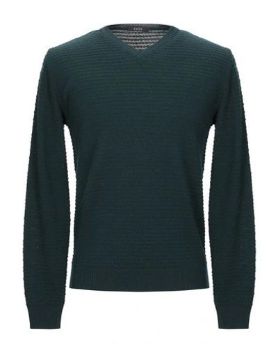 Shop Kaos Sweater In Dark Green