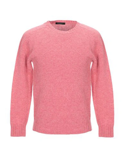 Shop Aragona Sweater In Pastel Pink
