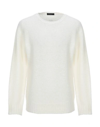 Shop Aragona Sweater In White