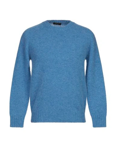 Shop Aragona Sweater In Sky Blue