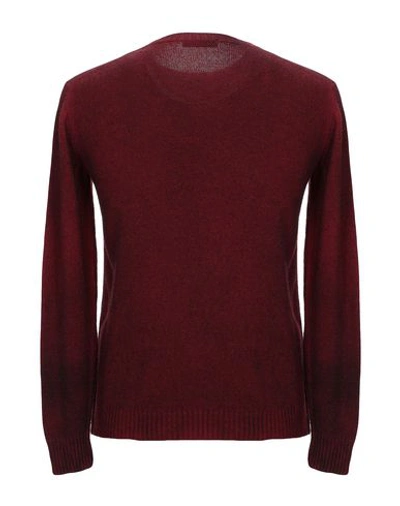 Shop Aragona Cashmere Blend In Maroon