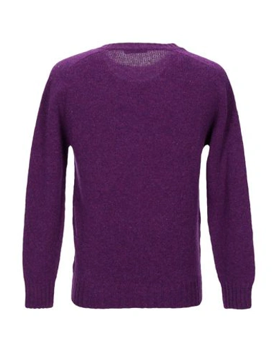 Shop Aragona Sweater In Purple