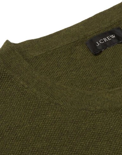 Shop Jcrew Sweater In Military Green