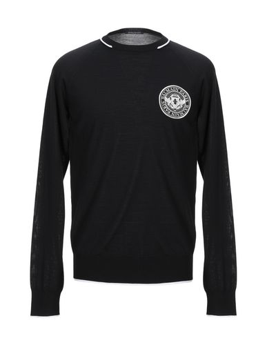 Balmain Medallion Logo Embroidered Sweater In Black | ModeSens