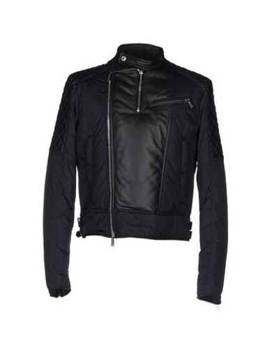 Shop Dsquared2 Biker Jacket In Black