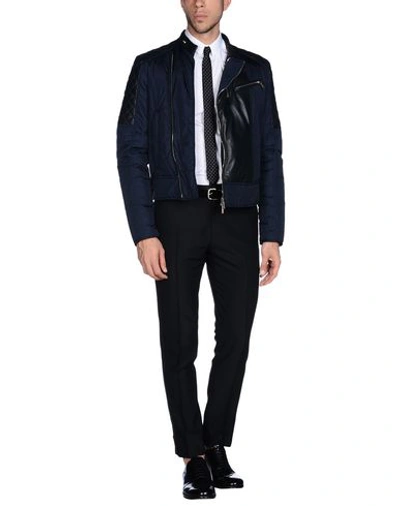 Shop Dsquared2 Biker Jacket In Black