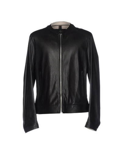 Shop Dolce & Gabbana Man Jacket Black Size 38 Lambskin