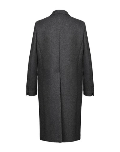 Shop Dsquared2 Coat In Lead