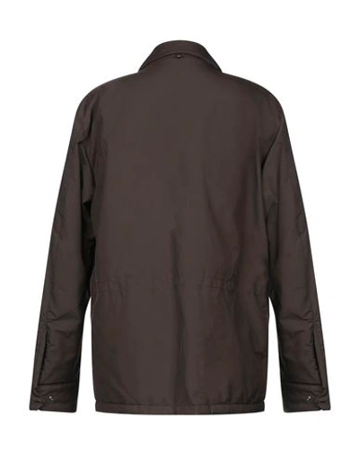 Shop Allegri Jackets In Dark Brown
