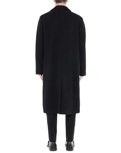 Shop Mcq By Alexander Mcqueen Coat In Black