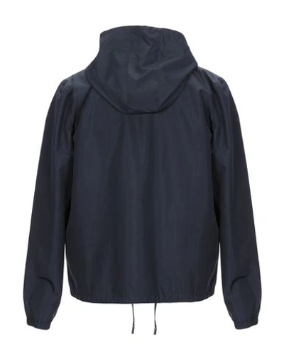 Shop Ami Alexandre Mattiussi Jacket In Dark Blue
