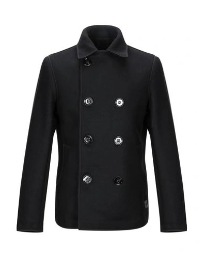 Shop Dondup Coats In Black