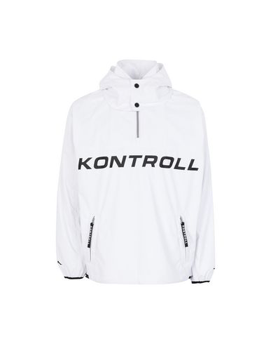 white kappa windbreaker