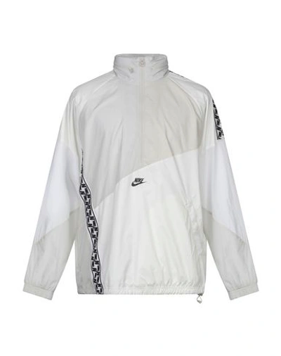 Shop Nike Jacket In White