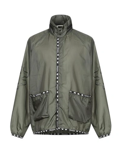 Shop Kappa Jacket In Military Green