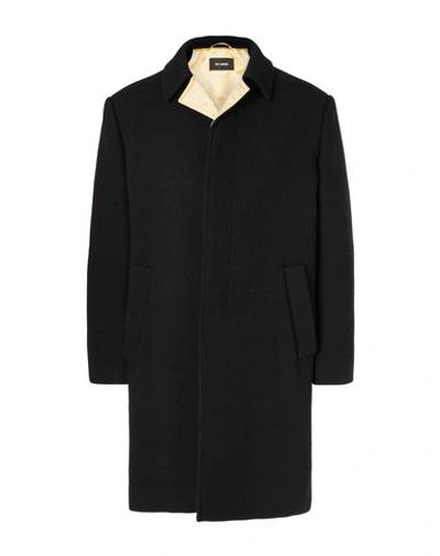 Shop Raf Simons Coats In Black