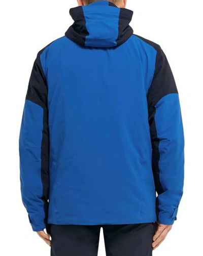Shop Salomon Jacket In Bright Blue